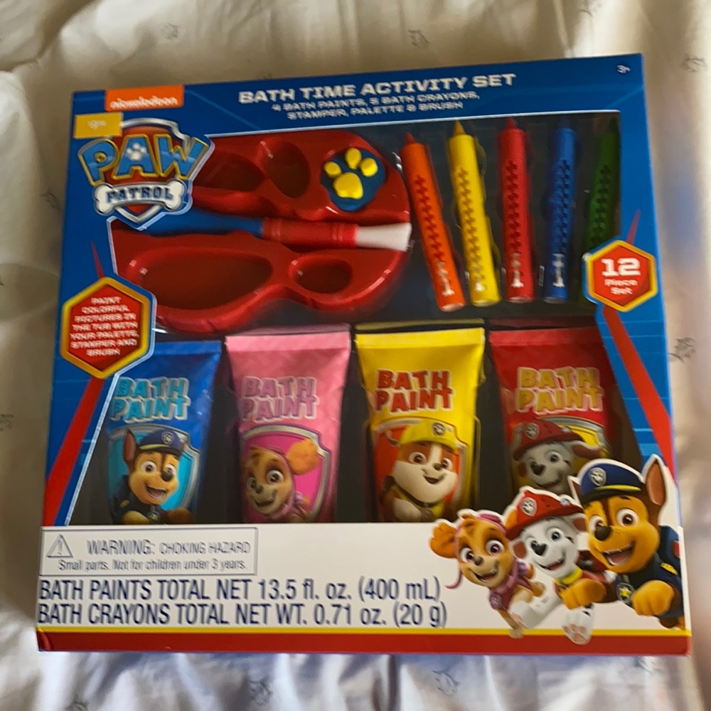 Paw patrol bath set